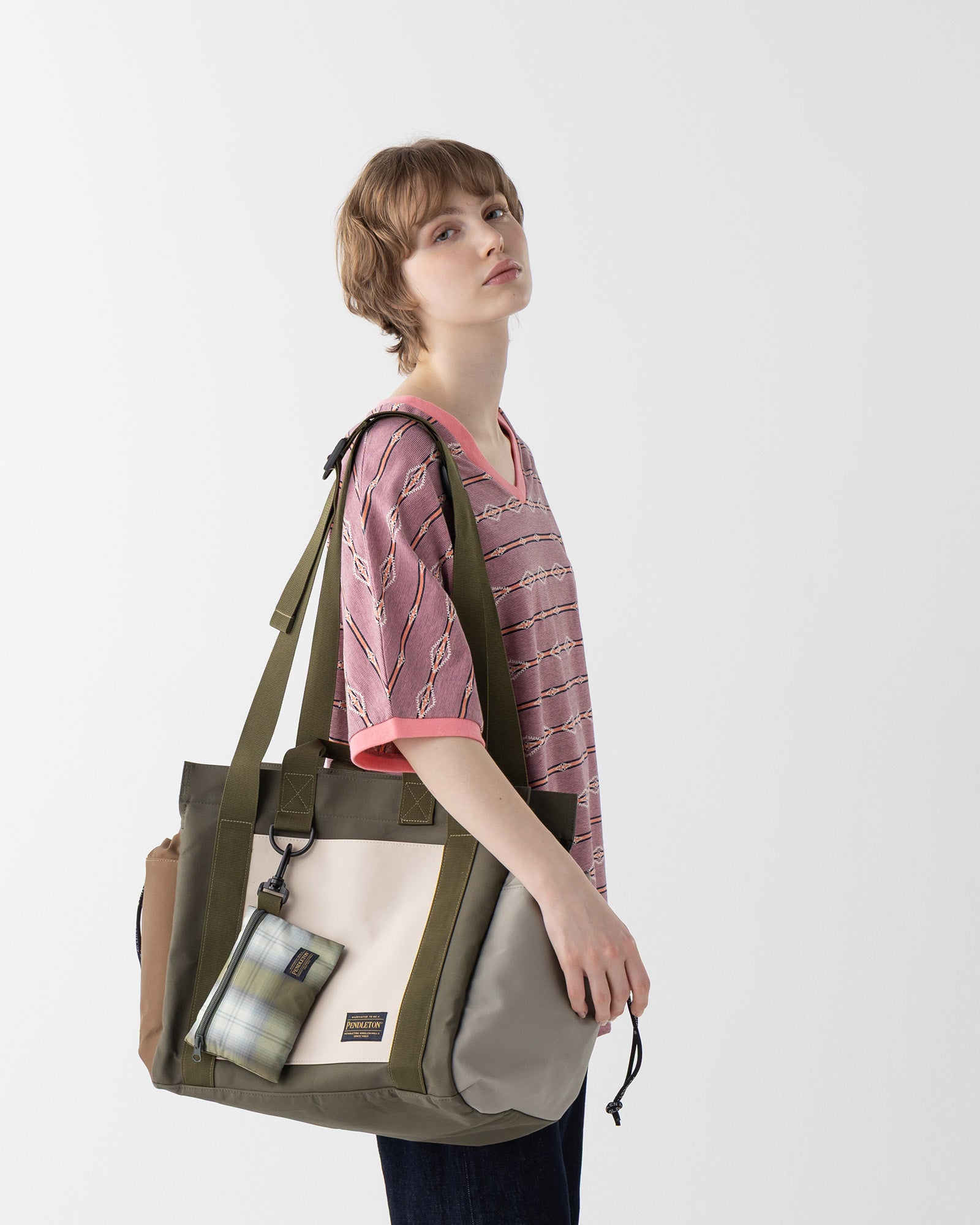 PENDLETON　マザーズバッグ ABAHOUSE｜PENDLETON * MARIE INABA マザーズバッグ / TOTE M
