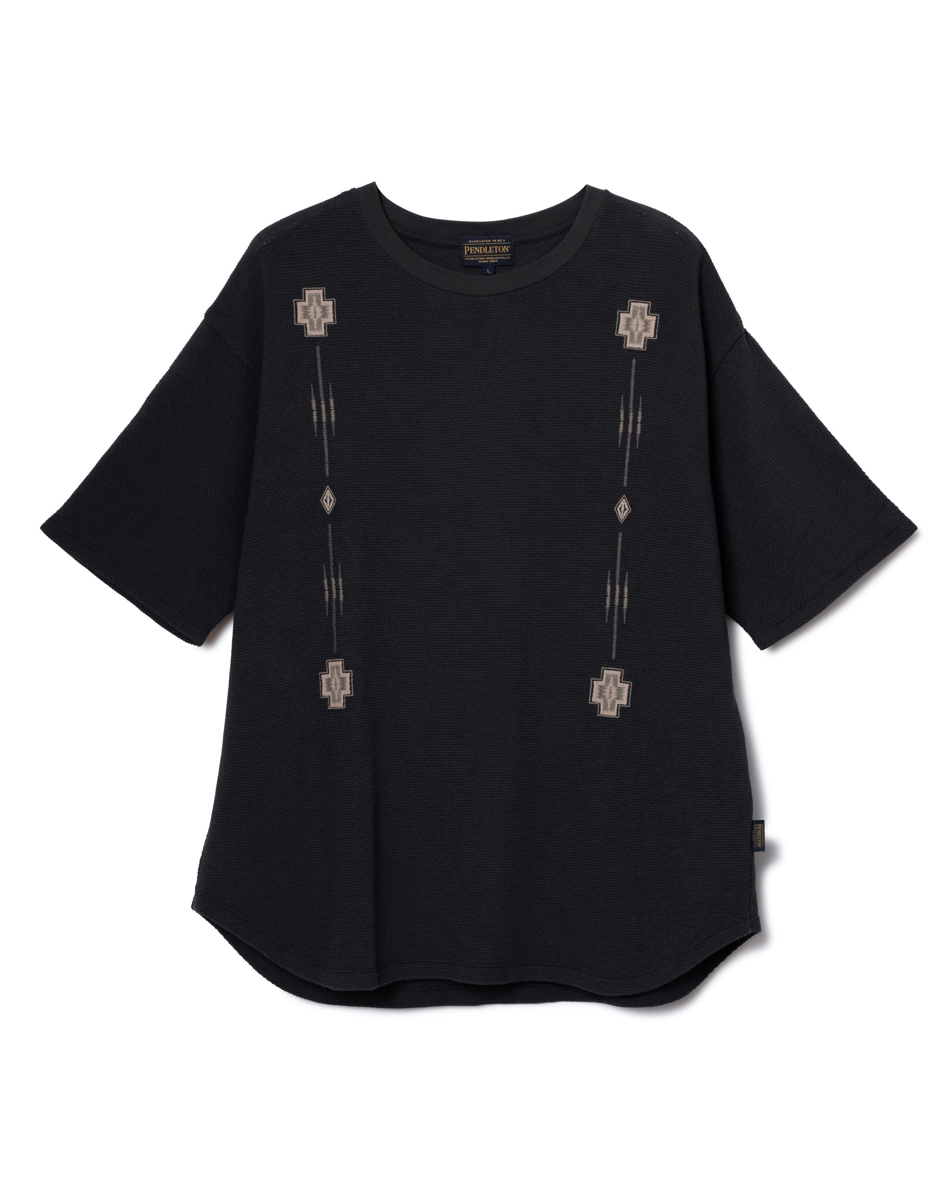 鹿の子刺繍 Tシャツ - CHARCOAL【1920's VINTAGE】 – PENDLETON WOOLEN