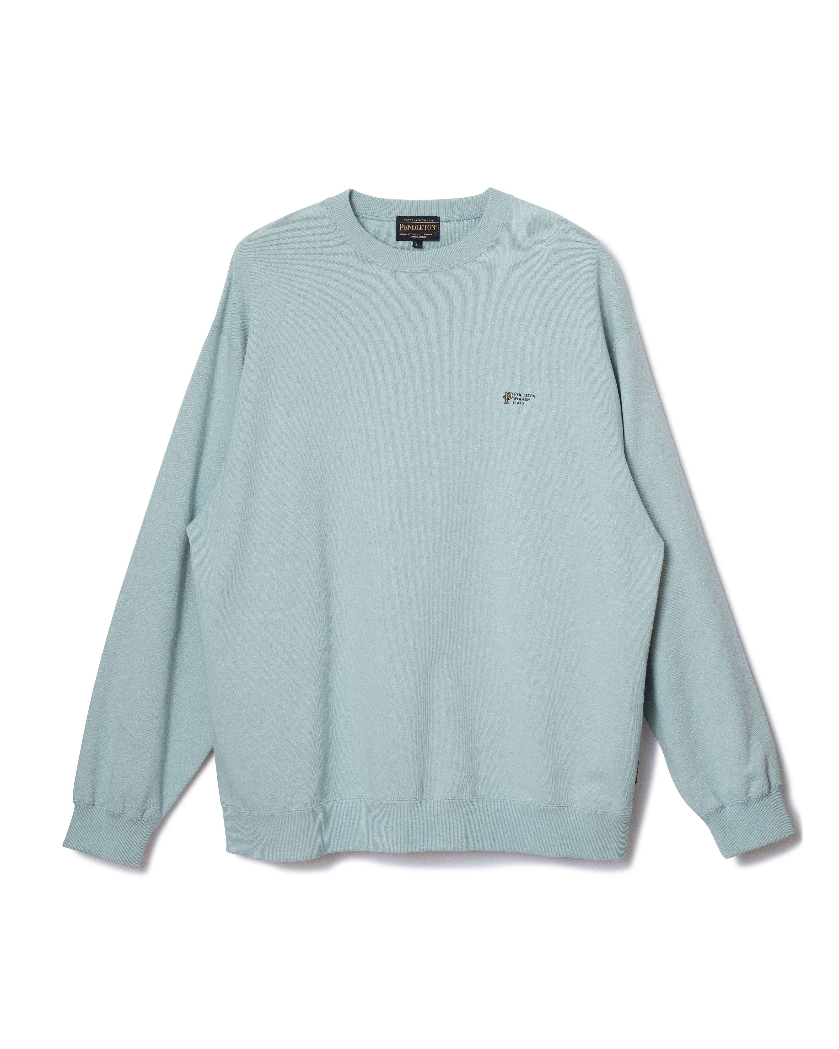 ロゴEMB・クルー・スウェット - MINT – PENDLETON WOOLEN MILLS JAPAN