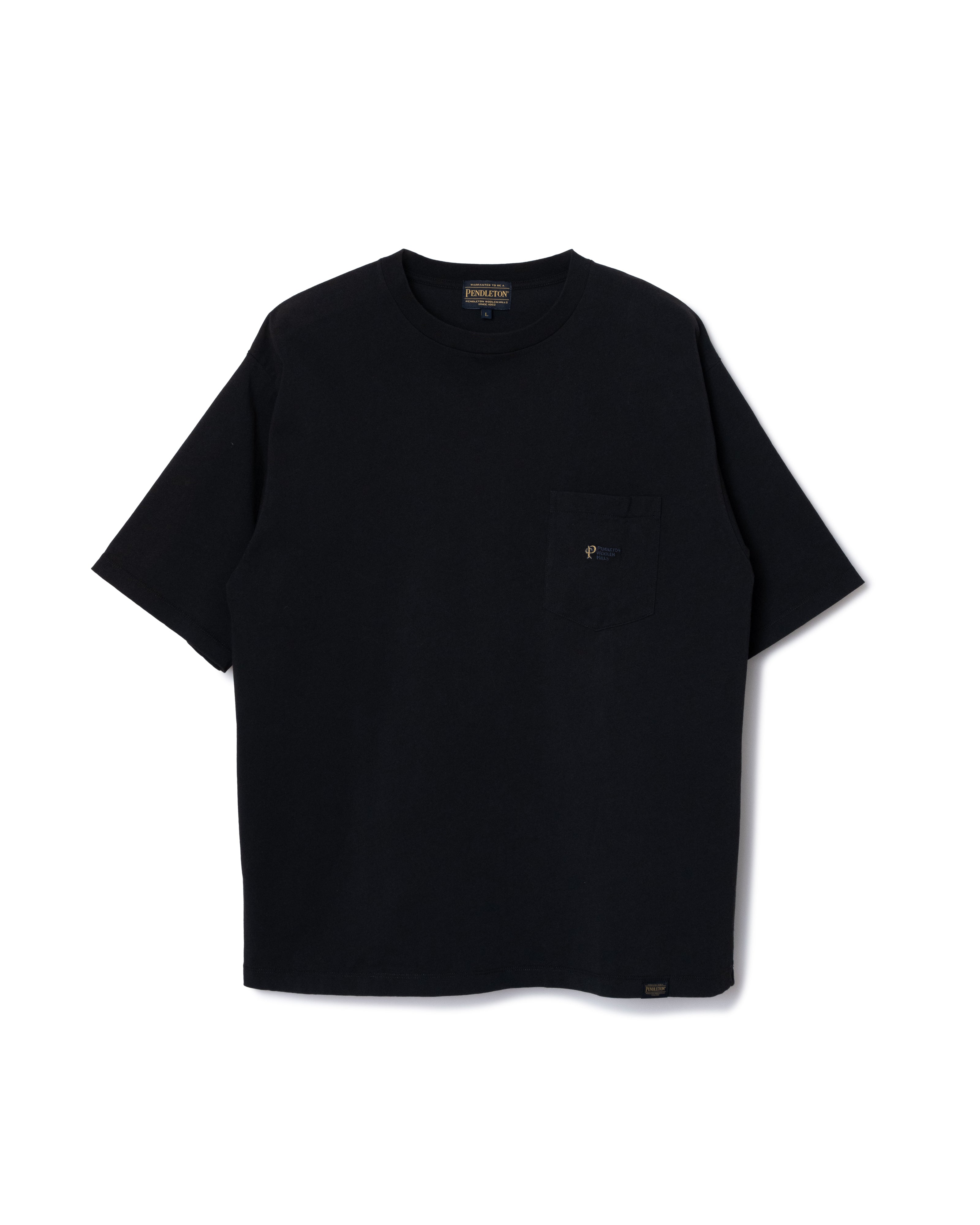 ワンポイント ポケットTシャツ - BLACK – PENDLETON WOOLEN MILLS