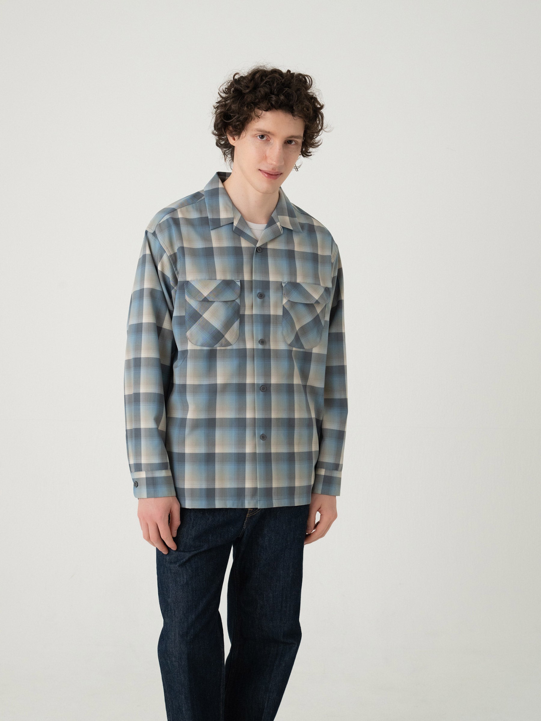 オープンカラー・シャツ - SLATE/GRAY – PENDLETON WOOLEN MILLS JAPAN
