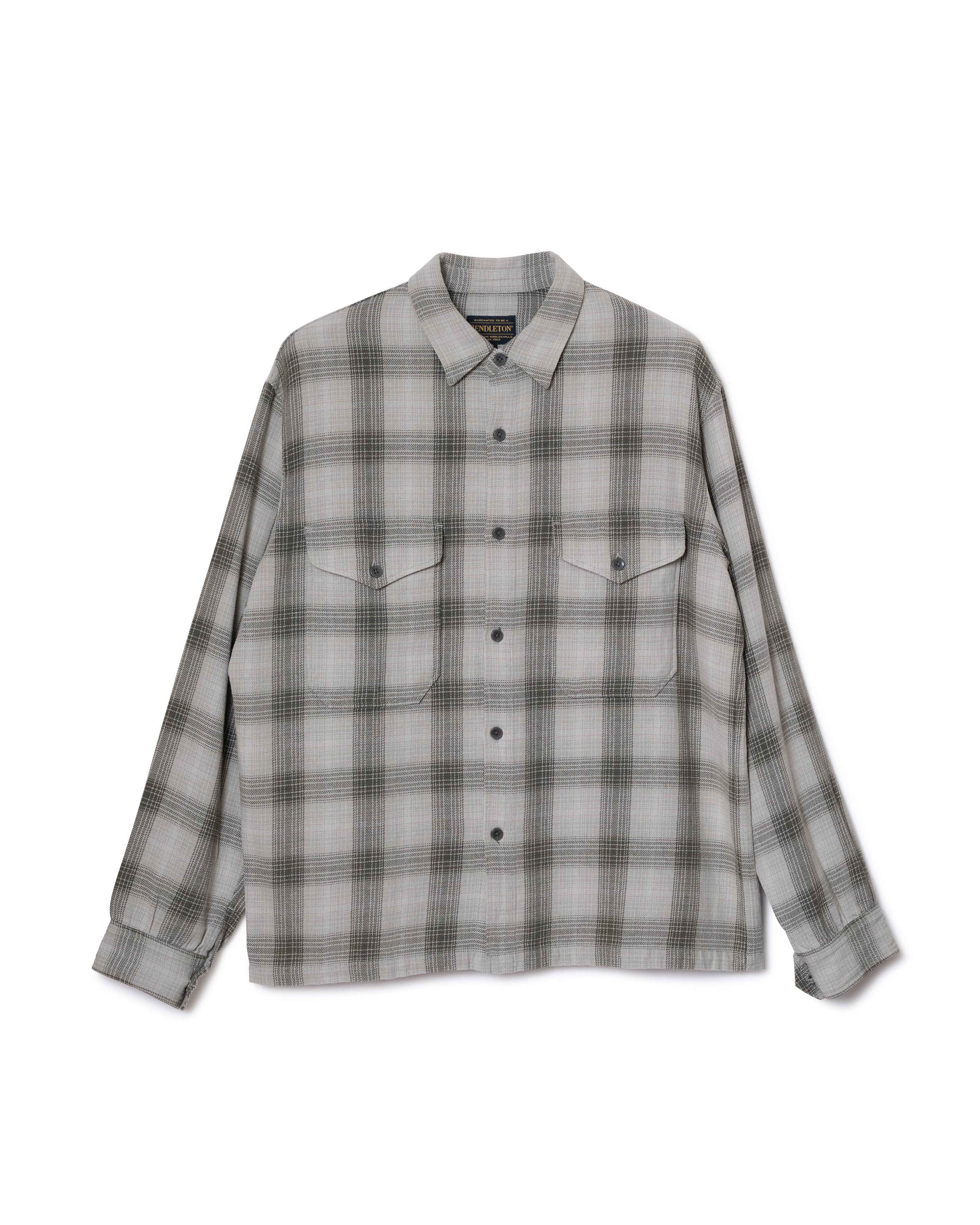 CPOシャツ - CHARCOAL/GRAY – PENDLETON WOOLEN MILLS JAPAN OFFICIAL