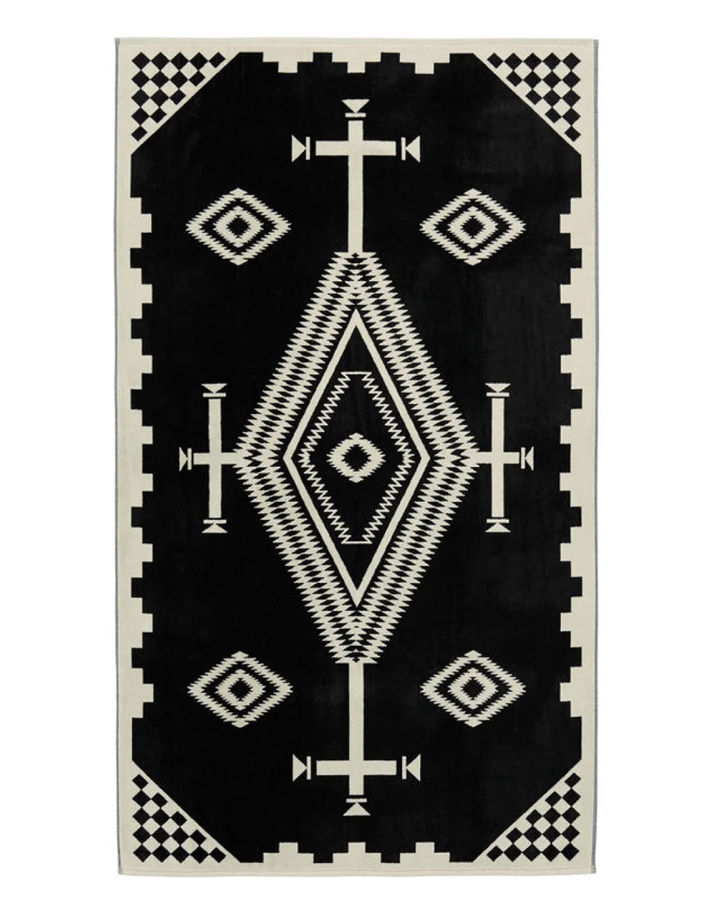 ななな★新品★pendleton　タオルブランケット　Los Ojos オーバーサイズ ジャガードタオル【Los Ojos】 – PENDLETON WOOLEN
