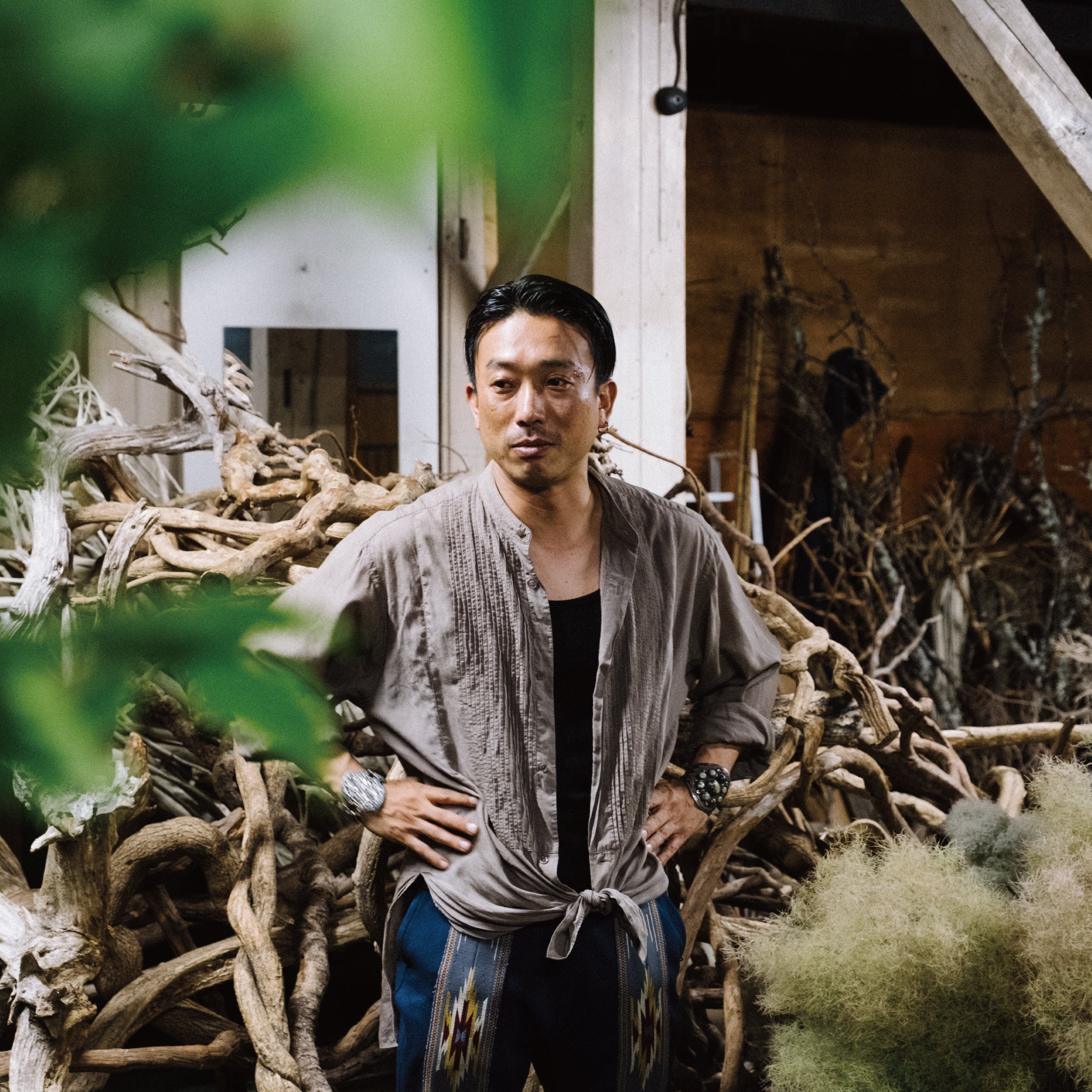 My Own Private PENDLETON vol.7：萩原亮大さん（華道家 / 雅号：界然）