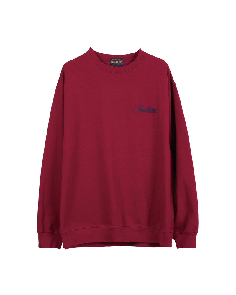 ヘビーウェイト ラベルロングスリーブTシャツ
