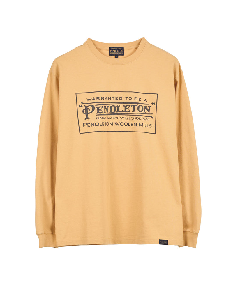 ヘビーウェイト クラシックロゴプリント ロングスリーブTシャツ