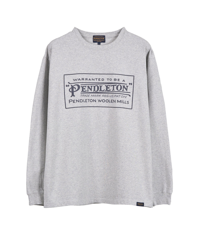 ヘビーウェイト クラシックロゴプリント ロングスリーブTシャツ