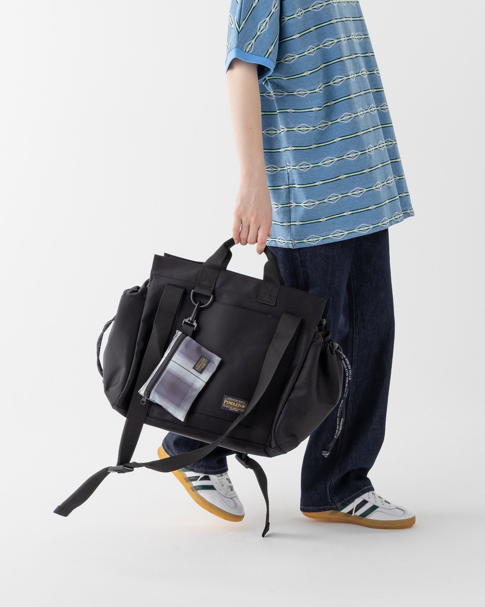 ペンドルトン x MARIEマザーズバッグ - BLACK / マザーズトート