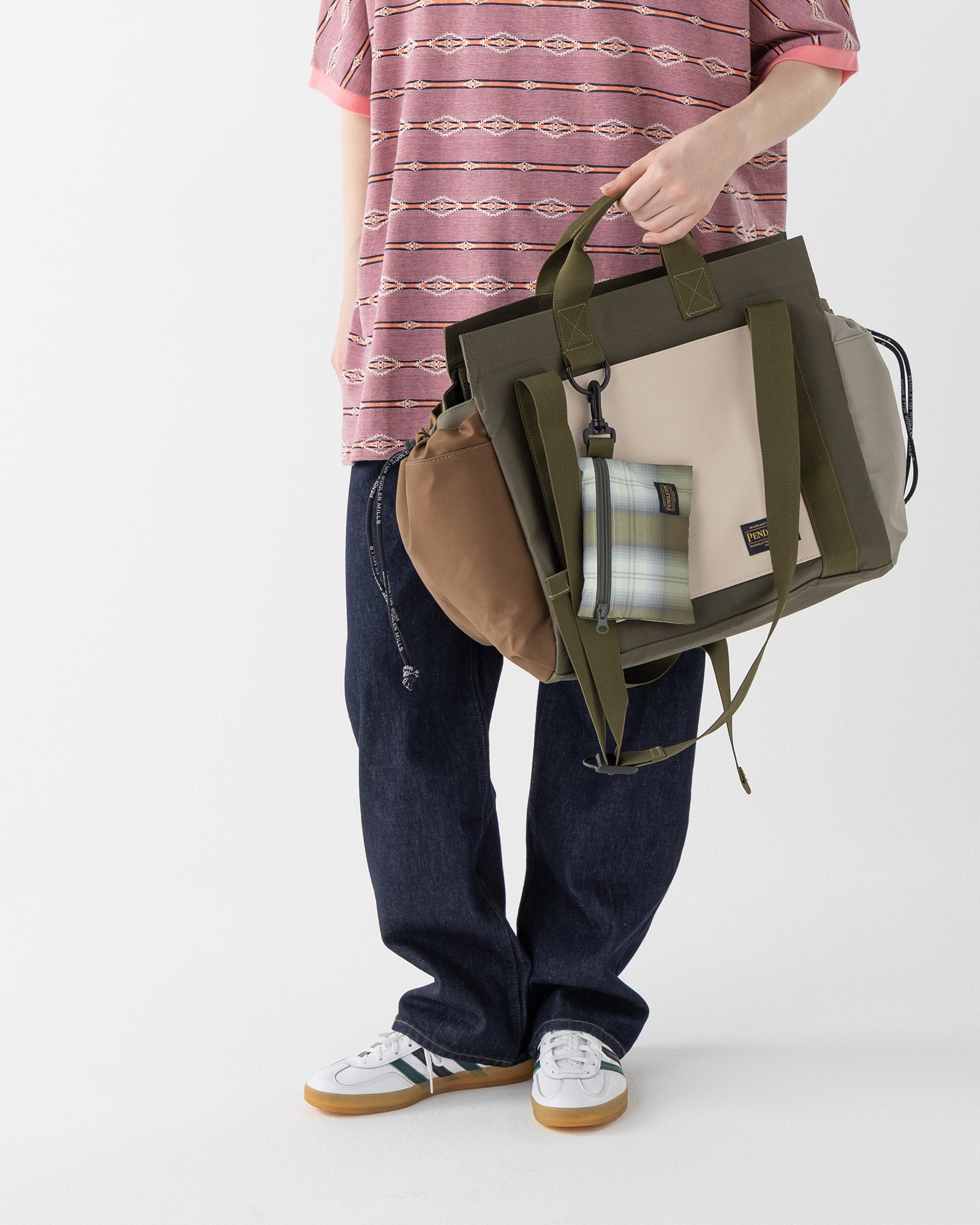 PENDLETON　マザーズバッグ PENDLETON（ペンドルトン） トートバッグ 「 PENDLETON x MARIE INABA