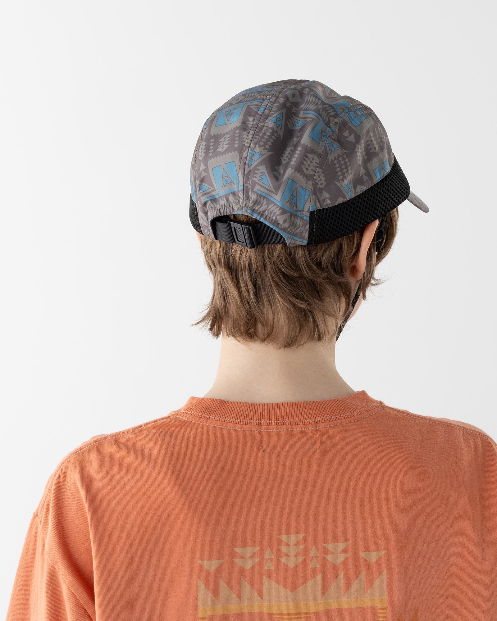 ECOPET プリントキャップ - BROWN