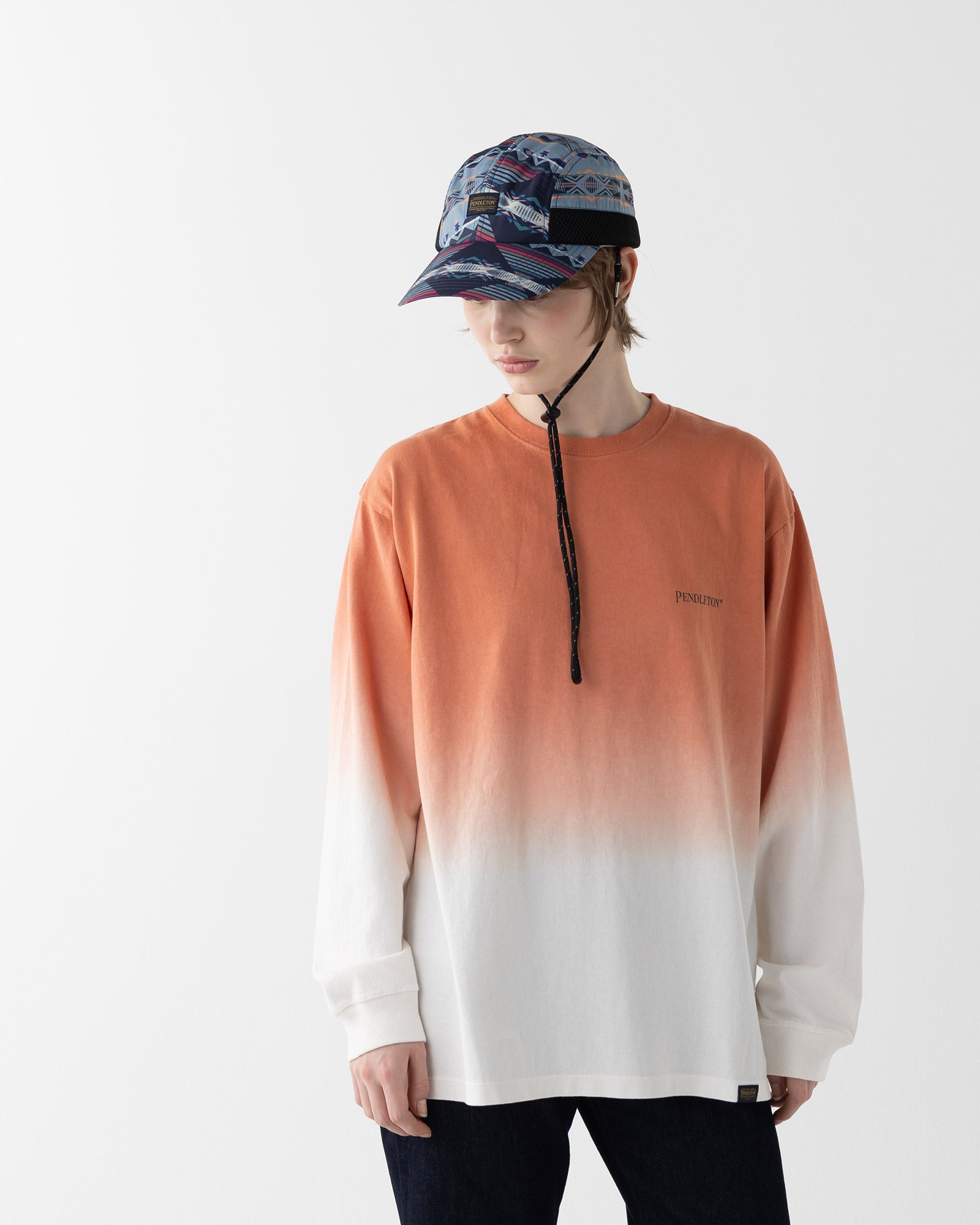 ECOPET プリントキャップ - NAVY