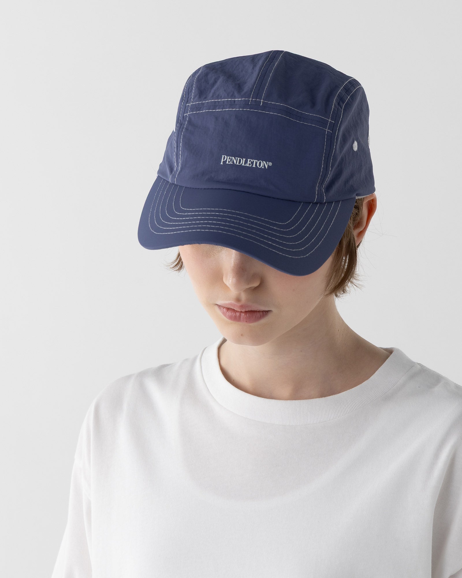 コントラスト・STキャップ - BLUE