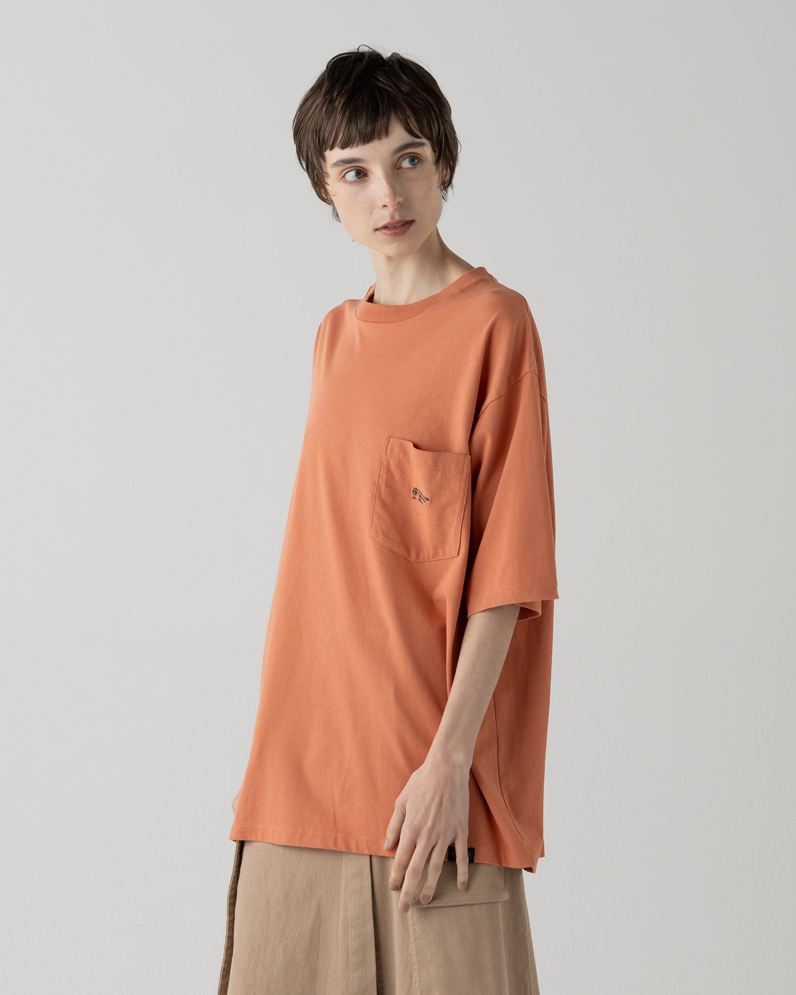 ワンポイント ポケットTシャツ - CORAL – PENDLETON WOOLEN MILLS