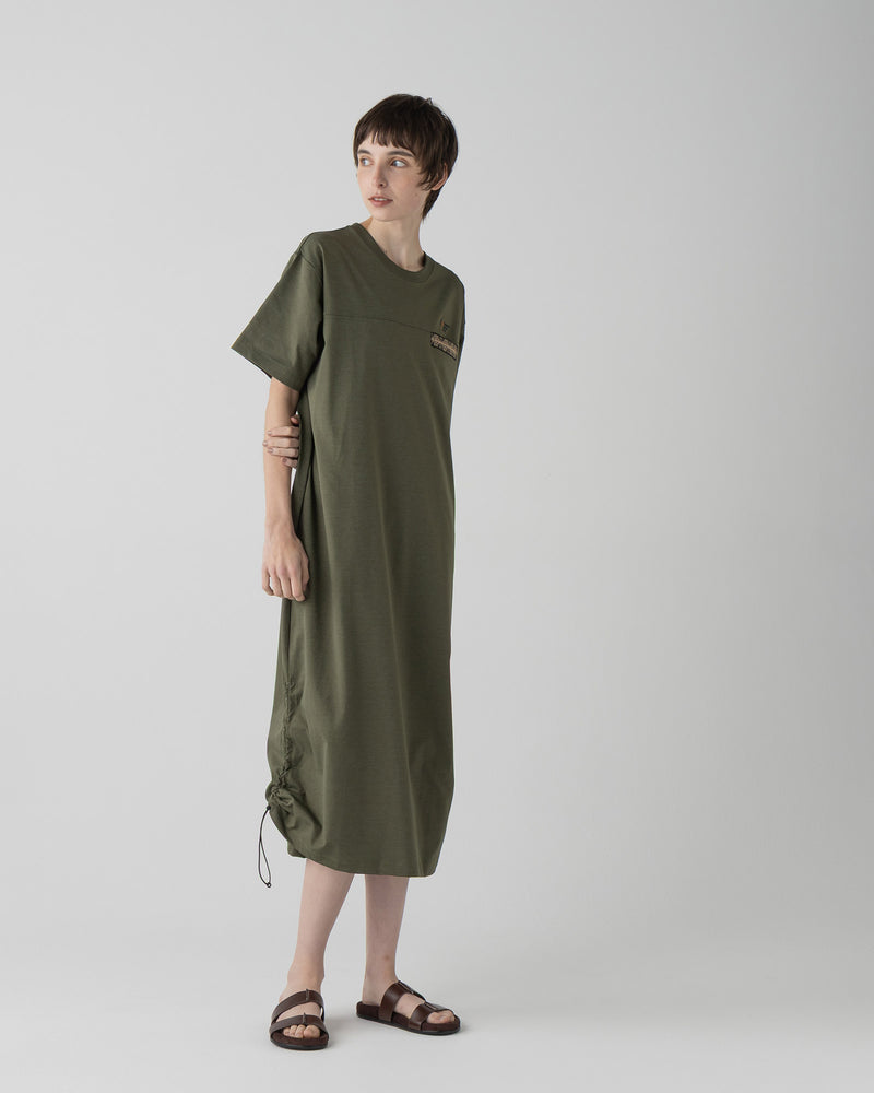 CALCULO ショートスリーブワンピース - KHAKI
