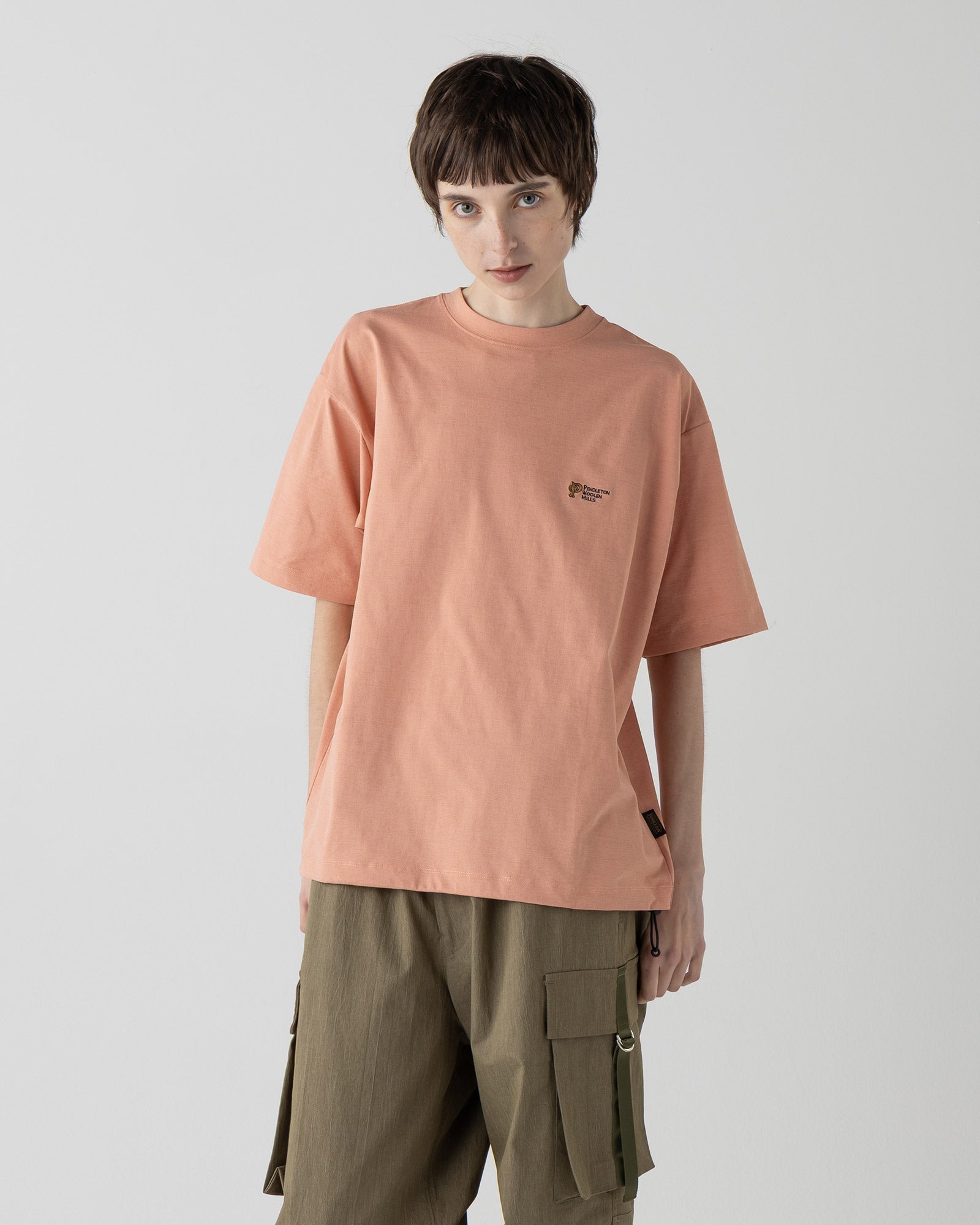 バックプリント・ティ - CORAL【HARDING STAR】