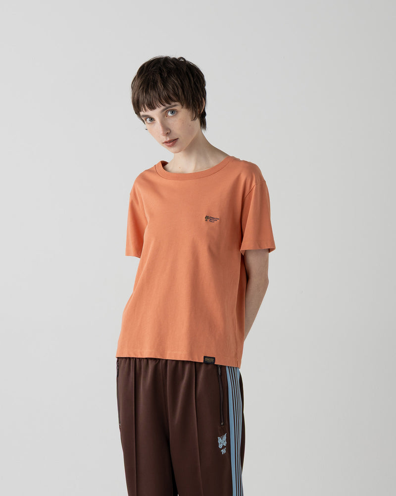 レディース ワンポイント ポケットTシャツ - CORAL