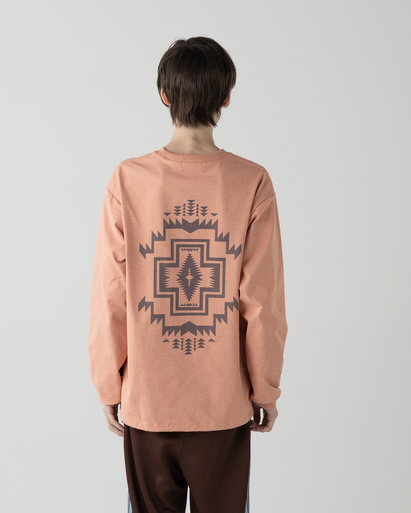 速乾バックプリント L/S Tシャツ - CORAL【HARDING STAR】 – PENDLETON