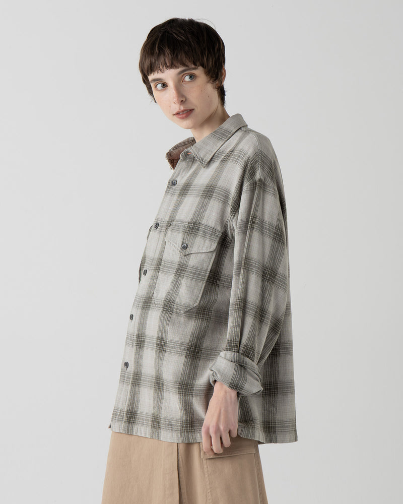 CPOシャツ - CHARCOAL/GRAY