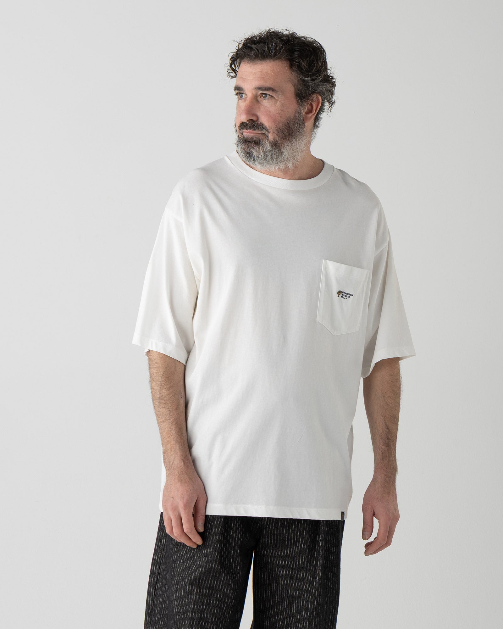 ワンポイント ポケットTシャツ - IVORY – PENDLETON WOOLEN MILLS