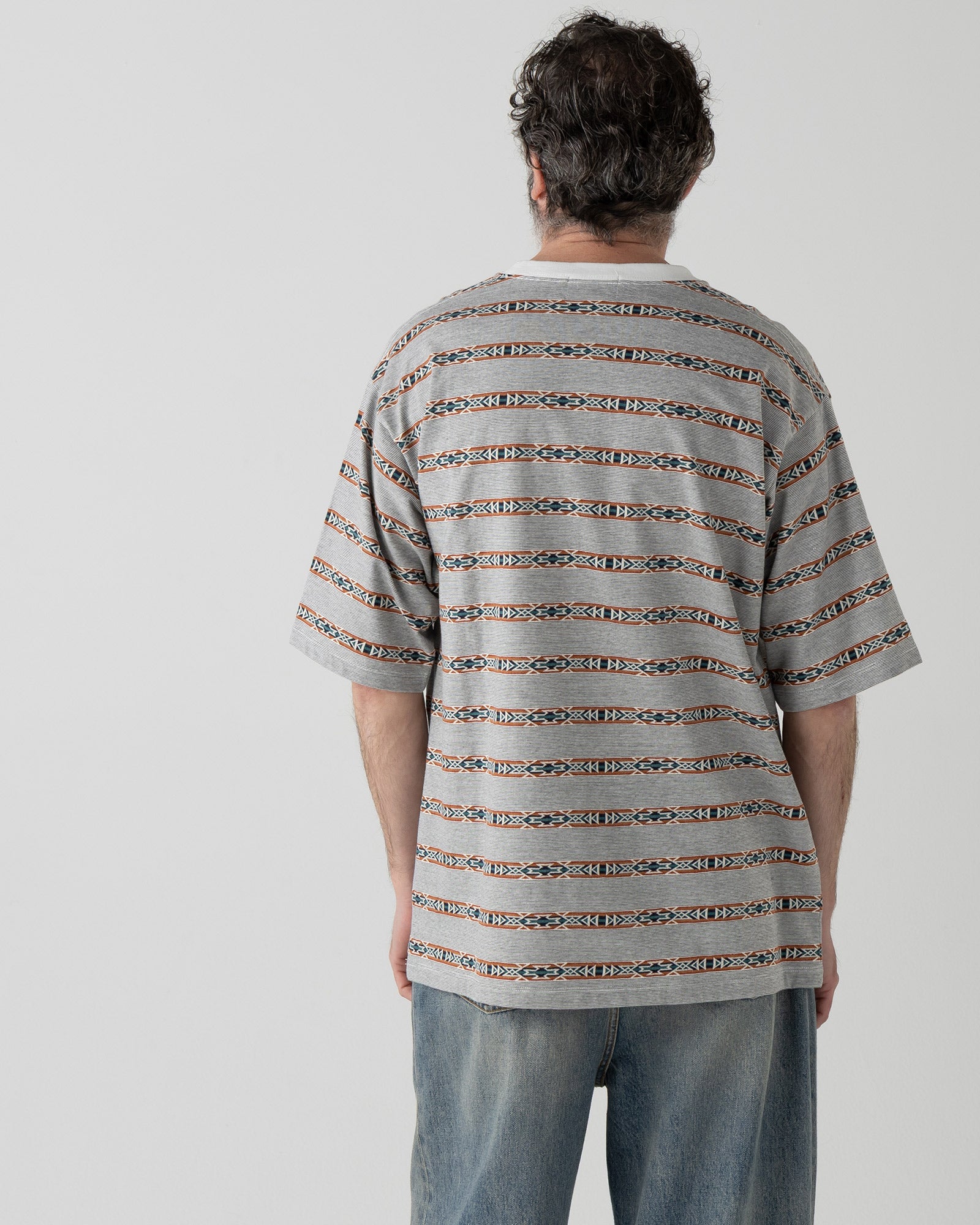 ジャガードボーダーTシャツ - O.WHITE【BRIDGE CREEK】 – PENDLETON