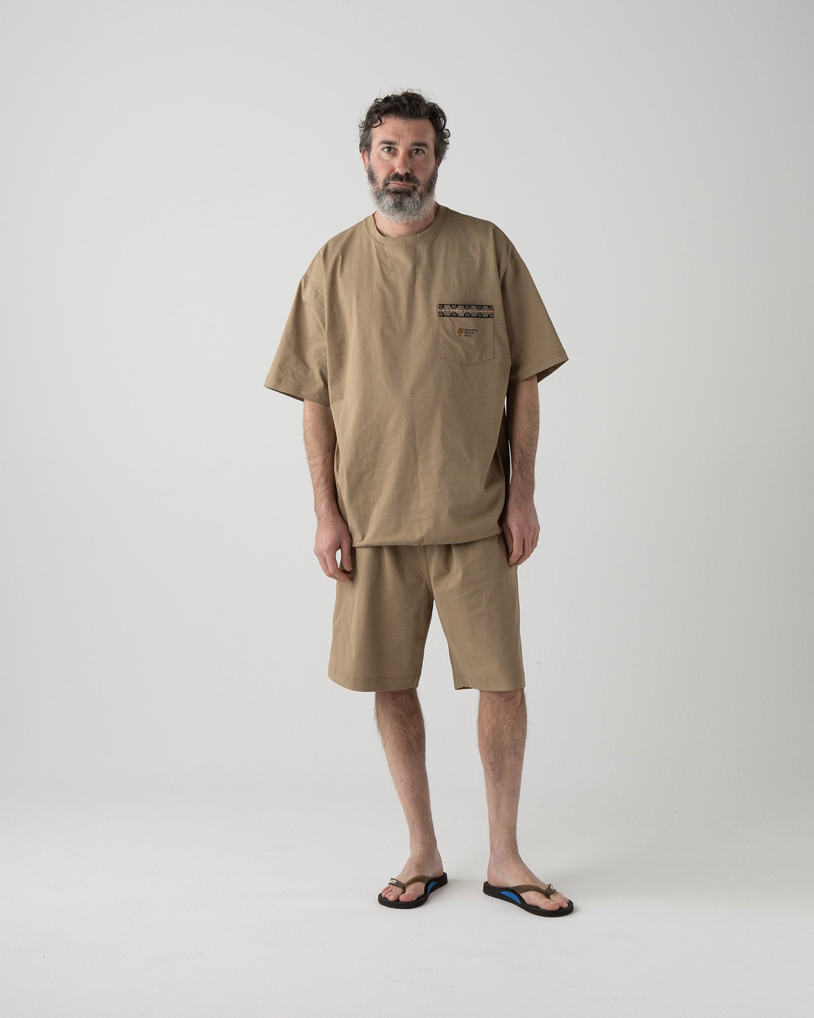 ☆マネキン超得セット☆Pagelo Vintage シャツ＆ベスト　L ティ/ショーツ/バッグセット - TAN/ CALCULO,SOLOTEX,ワンマイル