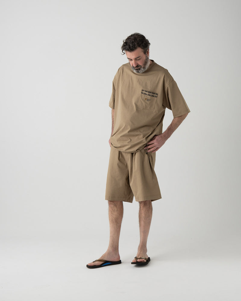 ティ/ショーツ/バッグセット - TAN