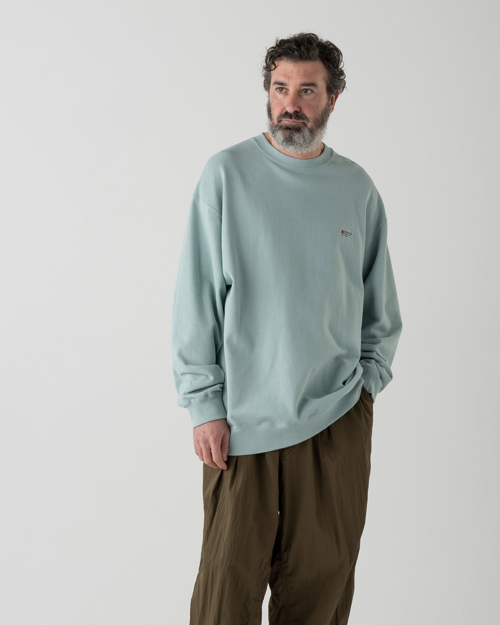 ロゴEMB・クルー・スウェット - MINT – PENDLETON WOOLEN MILLS JAPAN