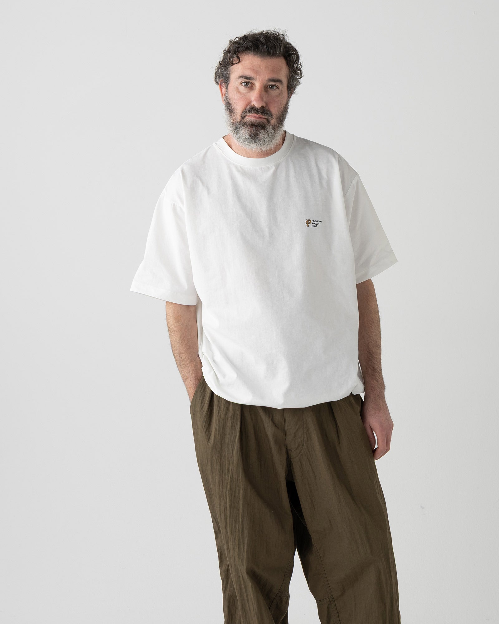 バックプリント 速乾Tシャツ - O.WHITE【HARDING STAR】 – PENDLETON