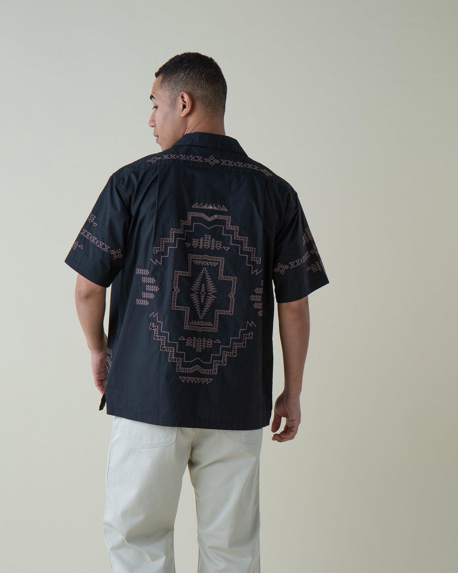 希少 NICENESS GILLAN 23SS カットワークシャツ メンズ S NICENESS GILLAN カットワークシャツ(D.NAVY)