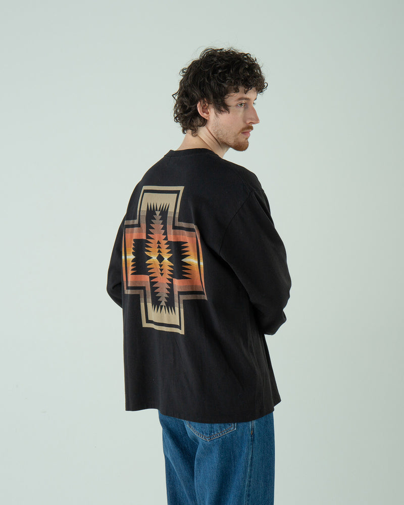 バックプリント・LS ティ