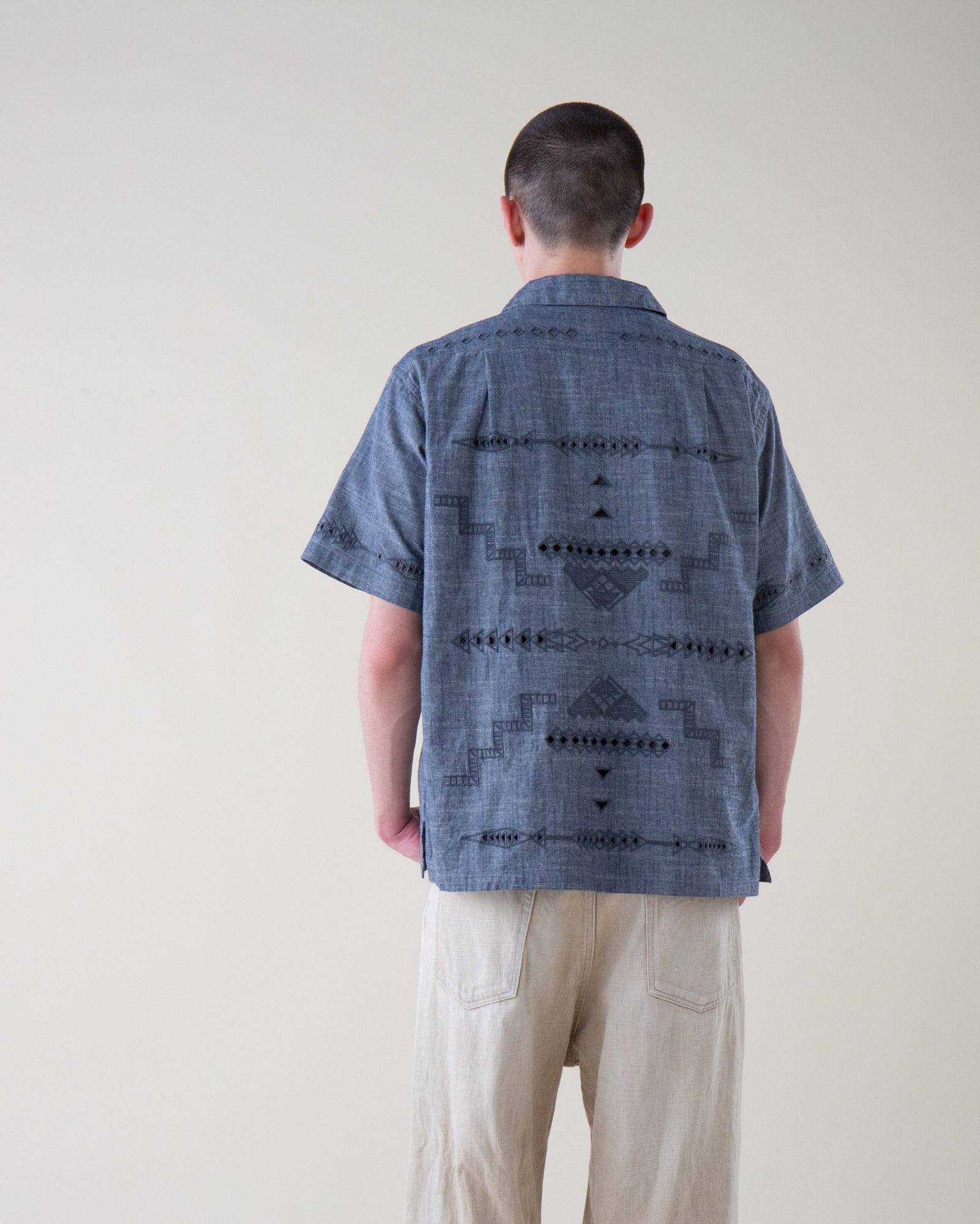 25SS ANSNAM CARLO RIVA オープンカラーシャツ 25SS ANSNAM CARLO RIVA オープンカラーシャツ ANSNAM / 牛飼い