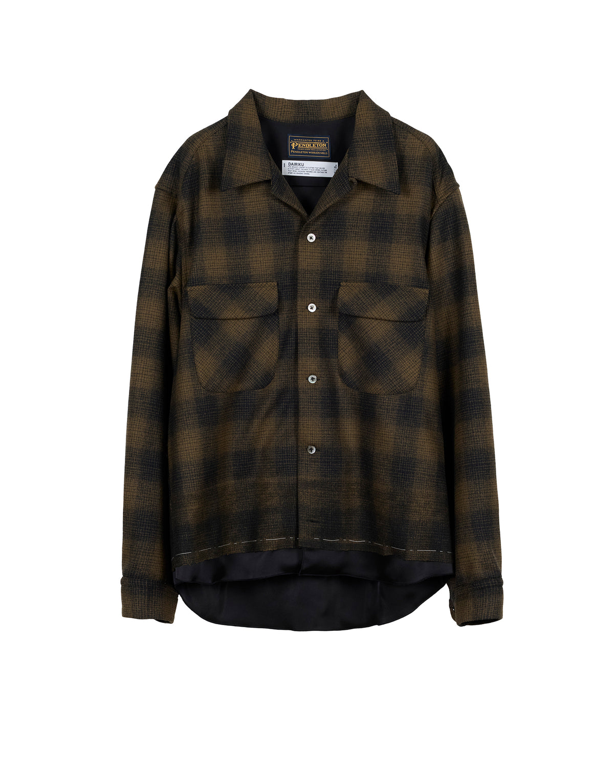 DAIRIKU x PENDLETON /Open Collar Shirt