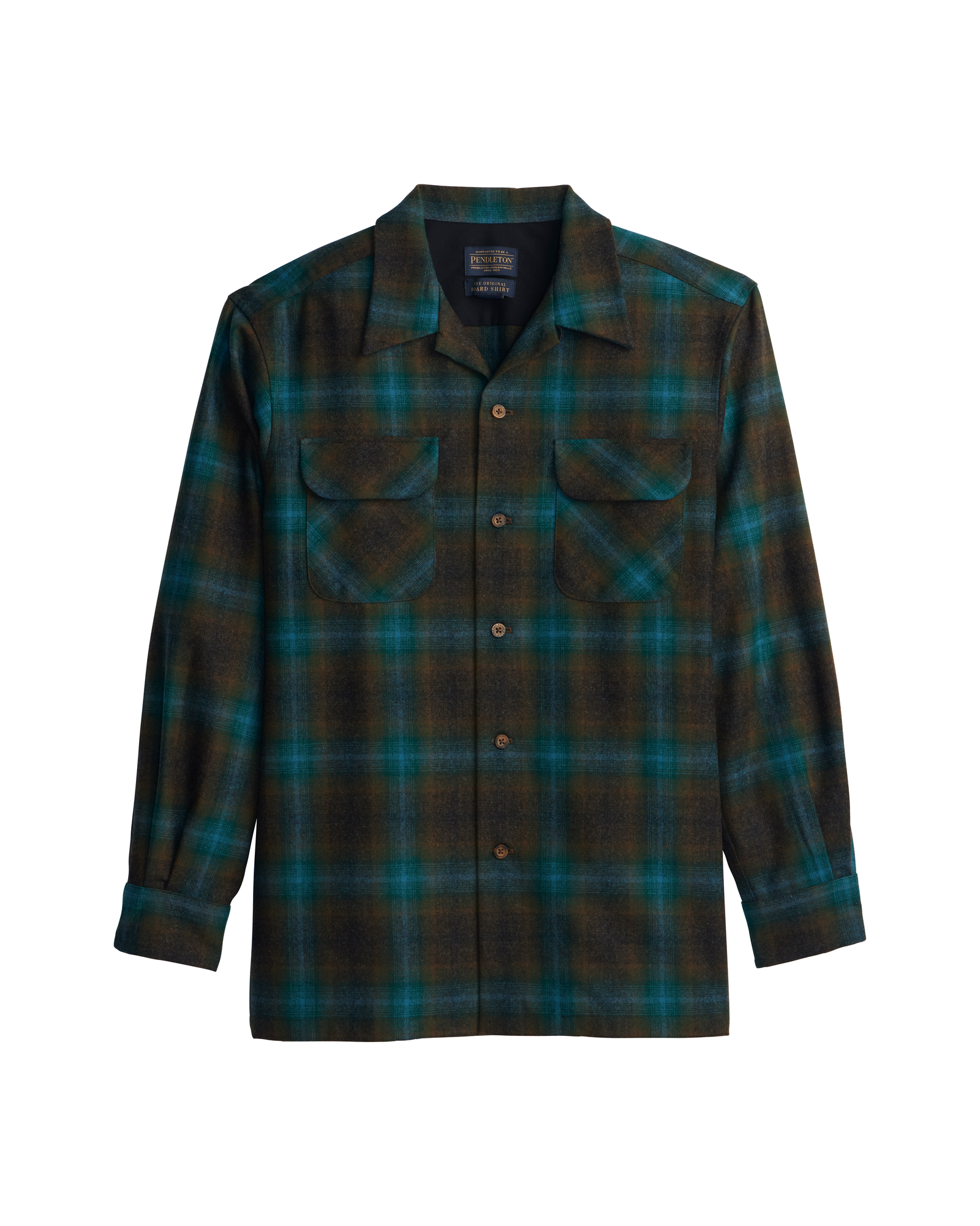 PENDLETON　バックナンバー　ボードシャツ　ウールシャツ　M 新品 バックナンバー ウール オンブレ ボードシャツ ペンドルトン再現