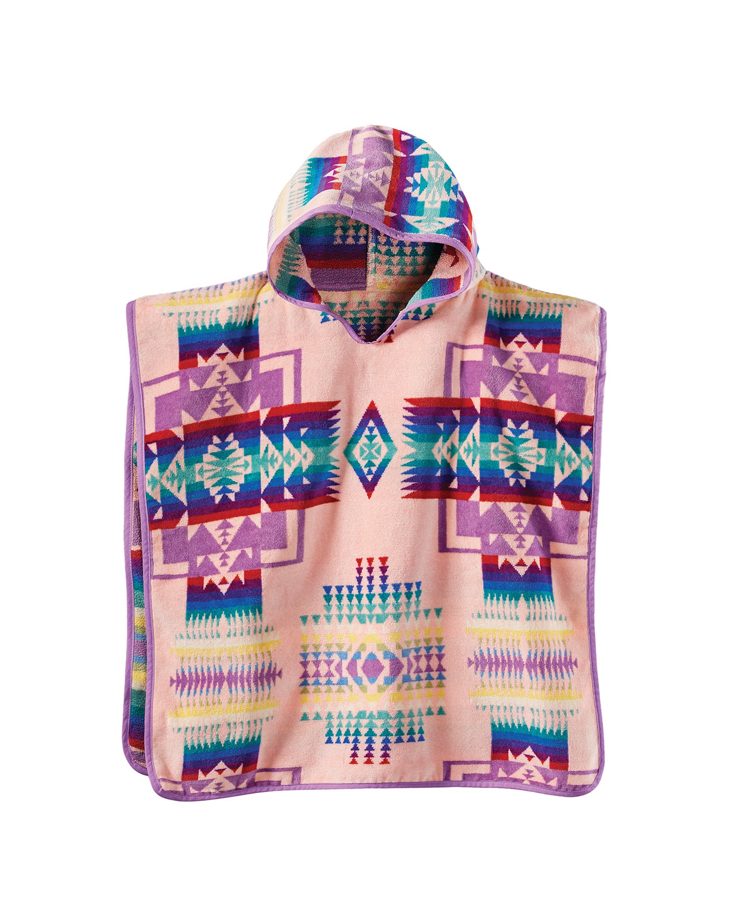 ツイーン・ジャカード・フーディッドタオル【CHIEF JOSEPH PINK】