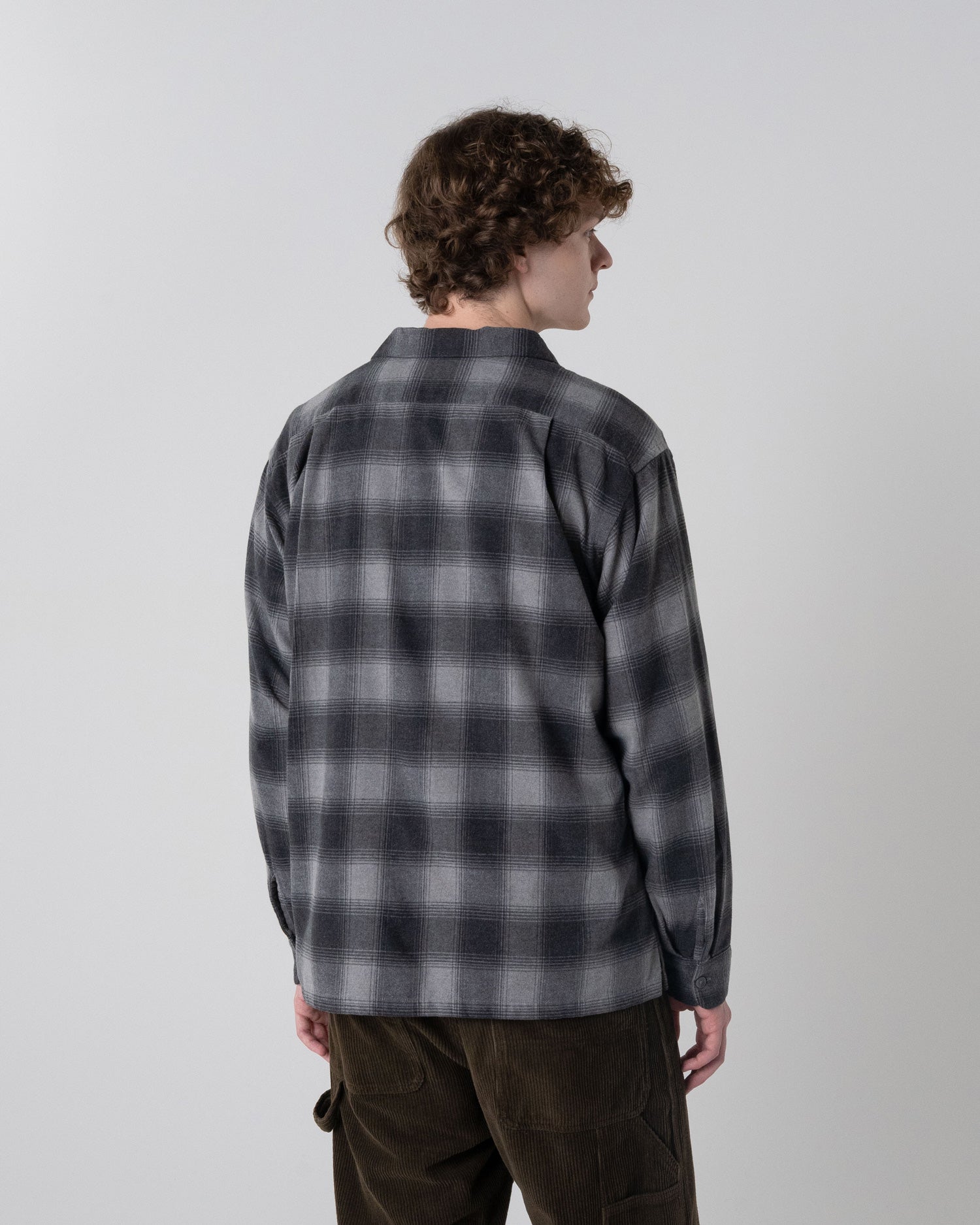 コットンシャギー オープンカラー チェックシャツ – PENDLETON WOOLEN