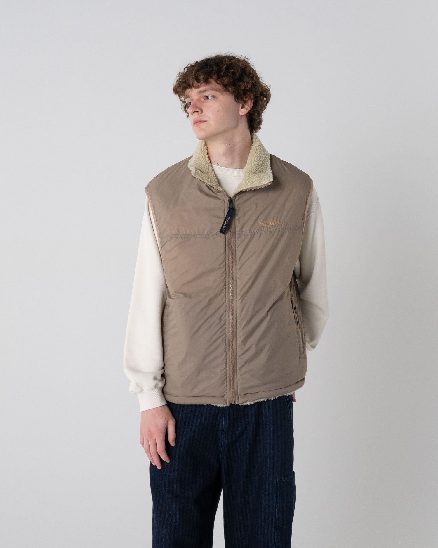 リバーシブル ボアナイロンベスト – PENDLETON WOOLEN MILLS JAPAN