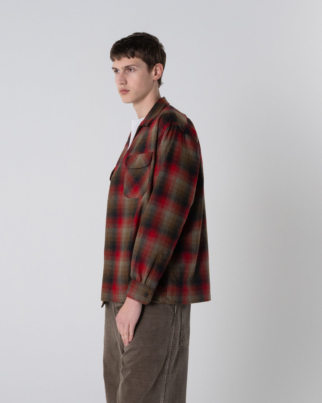 尾州産ウール オープンカラーシャツ – PENDLETON WOOLEN MILLS JAPAN OFFICIAL SITE