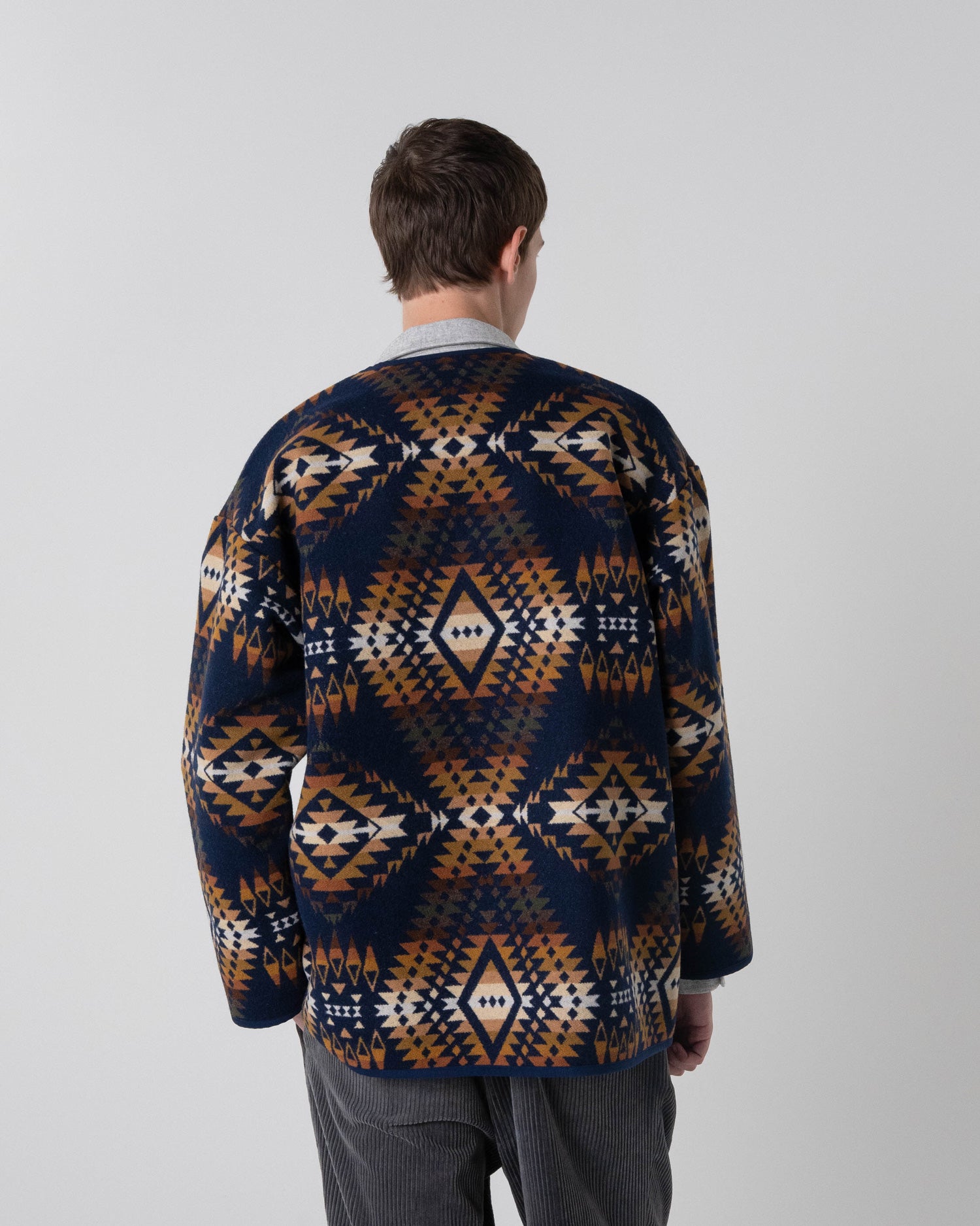 ウールブランケット ノーカラージャケット – PENDLETON WOOLEN MILLS
