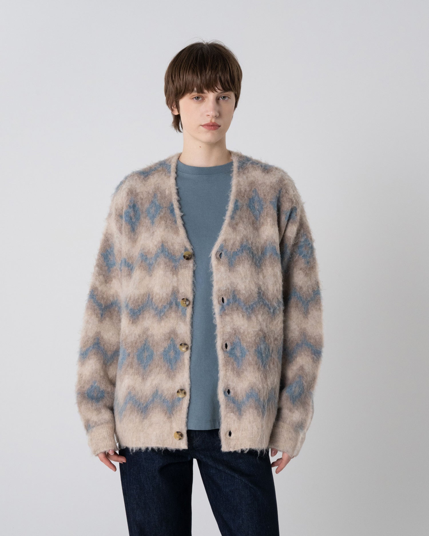 モヘア混シャギーニットカーディガン – PENDLETON WOOLEN MILLS JAPAN