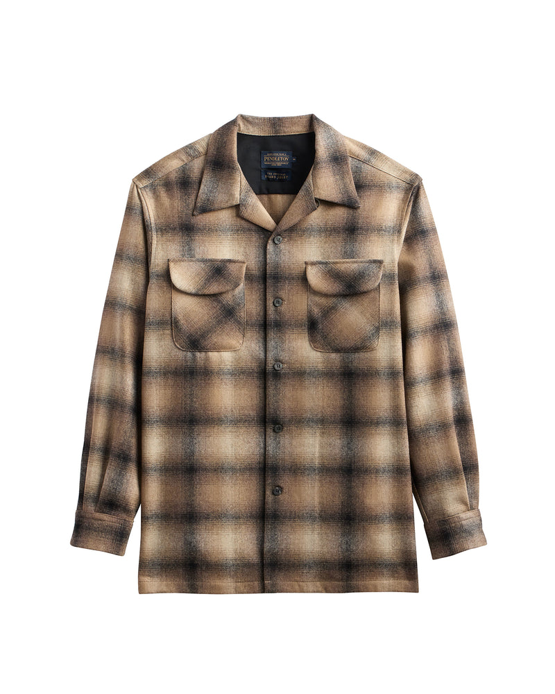 ボードシャツ / Tan Taupe Ombre