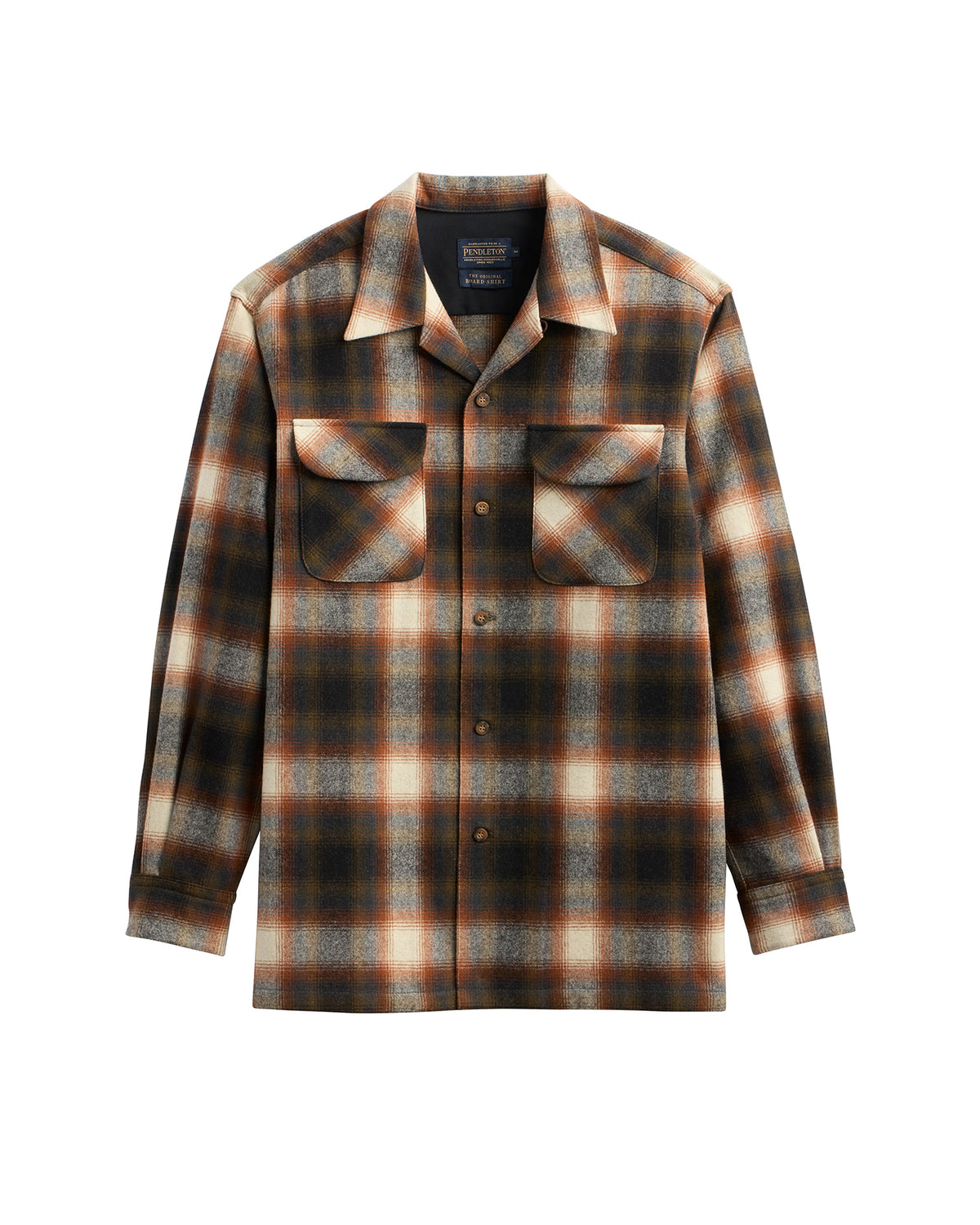 ボードシャツ / Brown/Slate Ombre