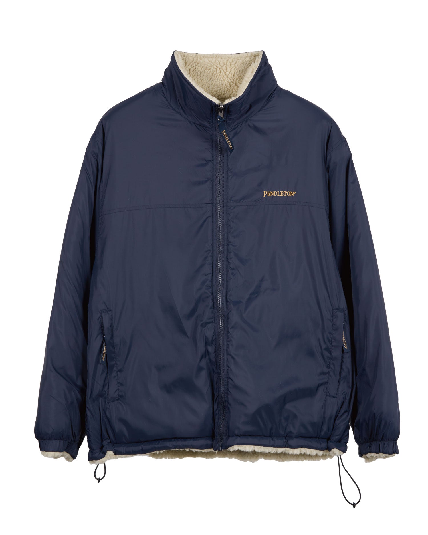 リバーシブル ボアナイロン スタンドジャケット – PENDLETON WOOLEN
