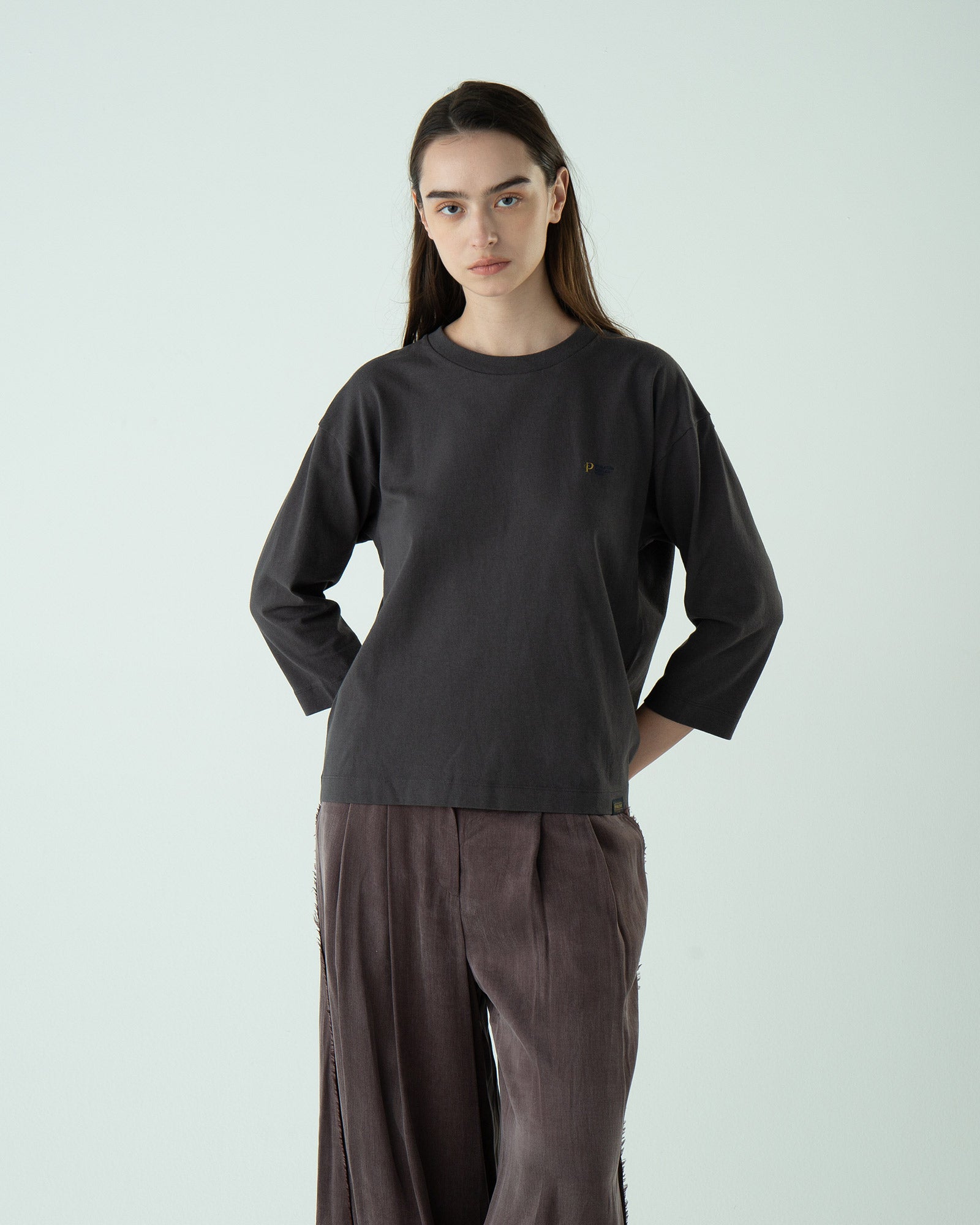 ロゴ・EMB 3/4 ティ【レディース専用サイズ】