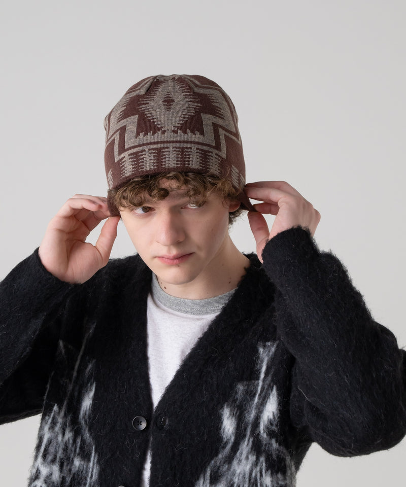 REVERSIBLE KNIT BEANIE