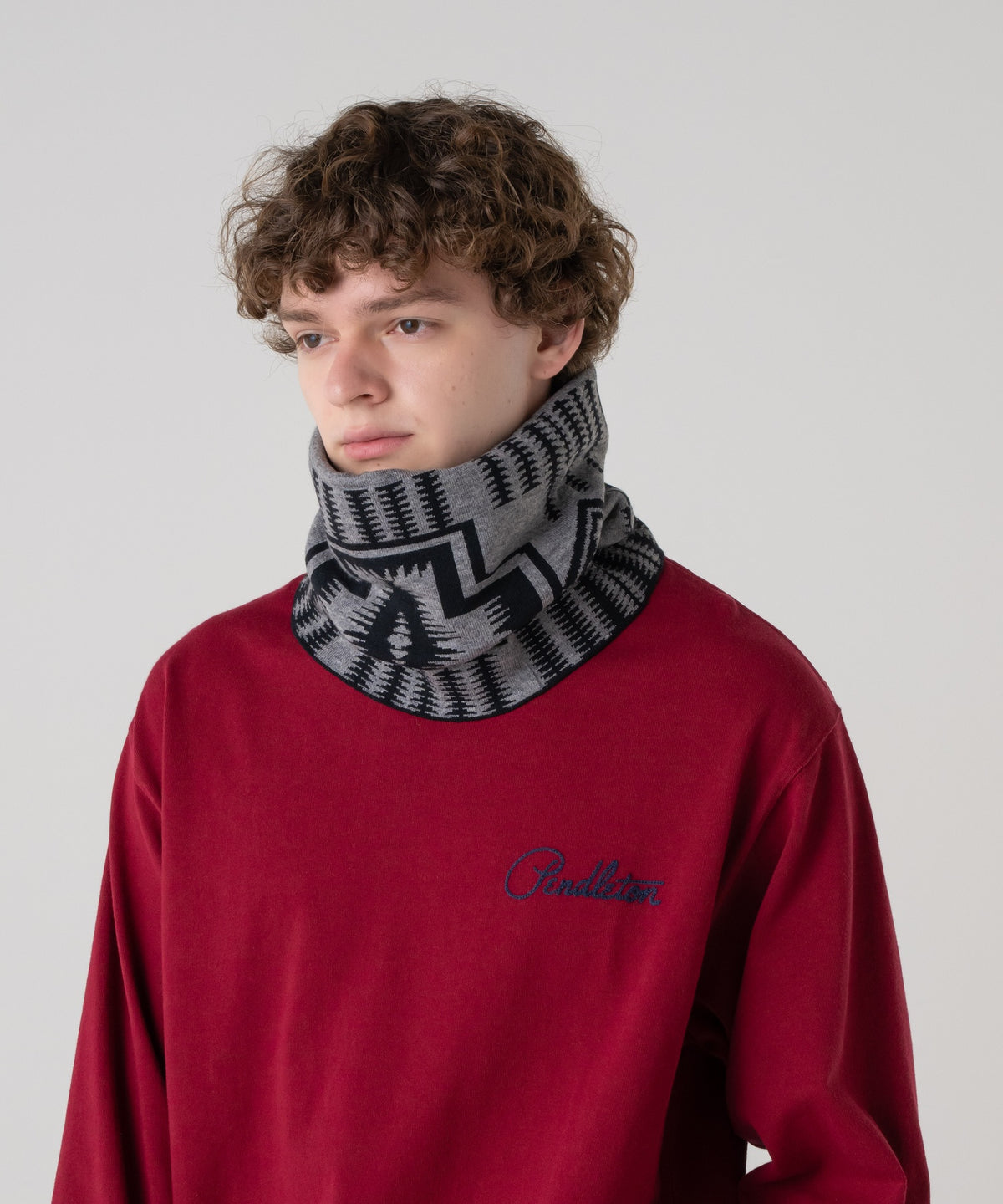 REVERSIBLE KNIT NECK WARMER