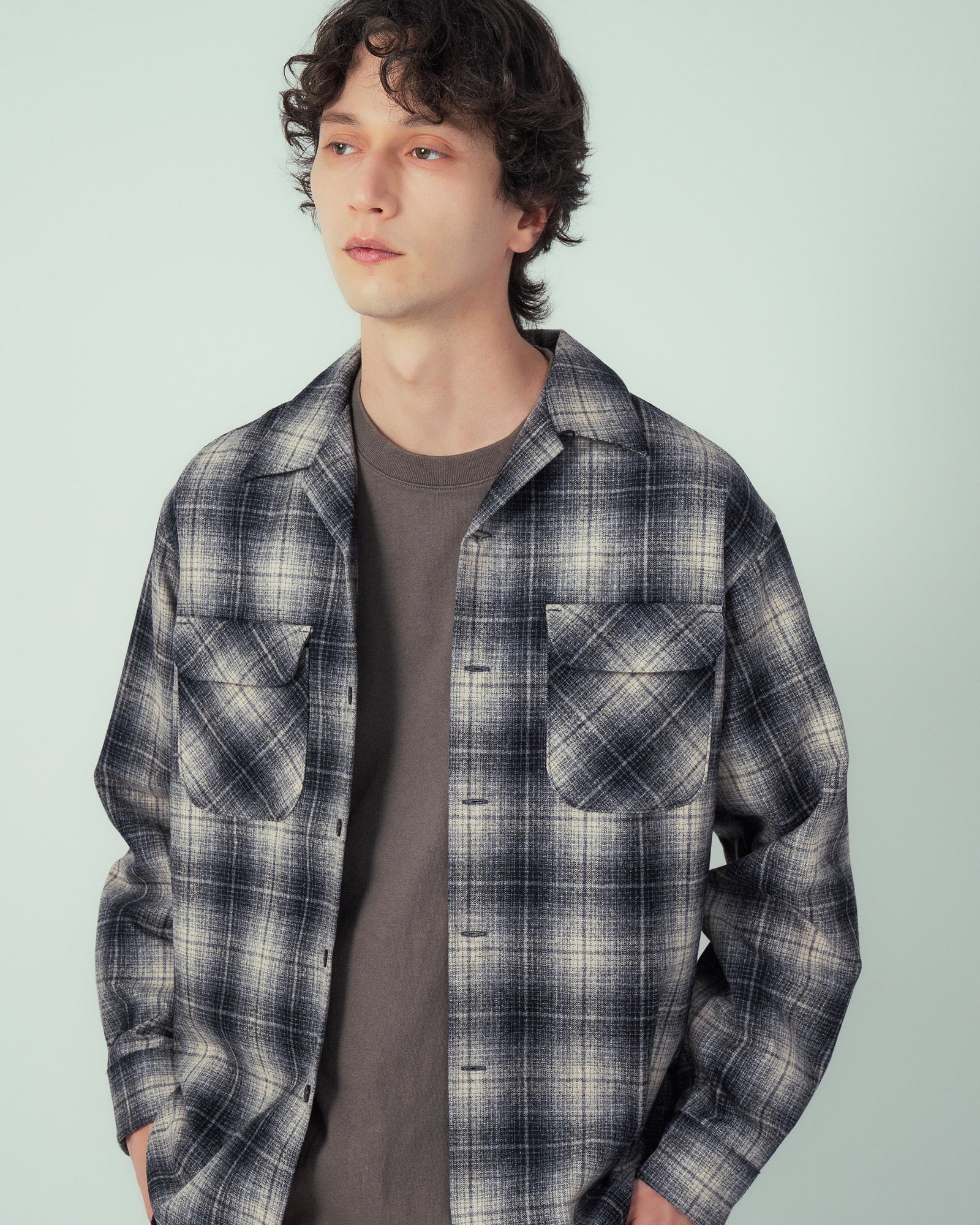 40s ペンドルトン　PENDLETON WOOLENMILLS 40s PENDLETONペンドルトン チェック ウールシャツ 濃赤×黒