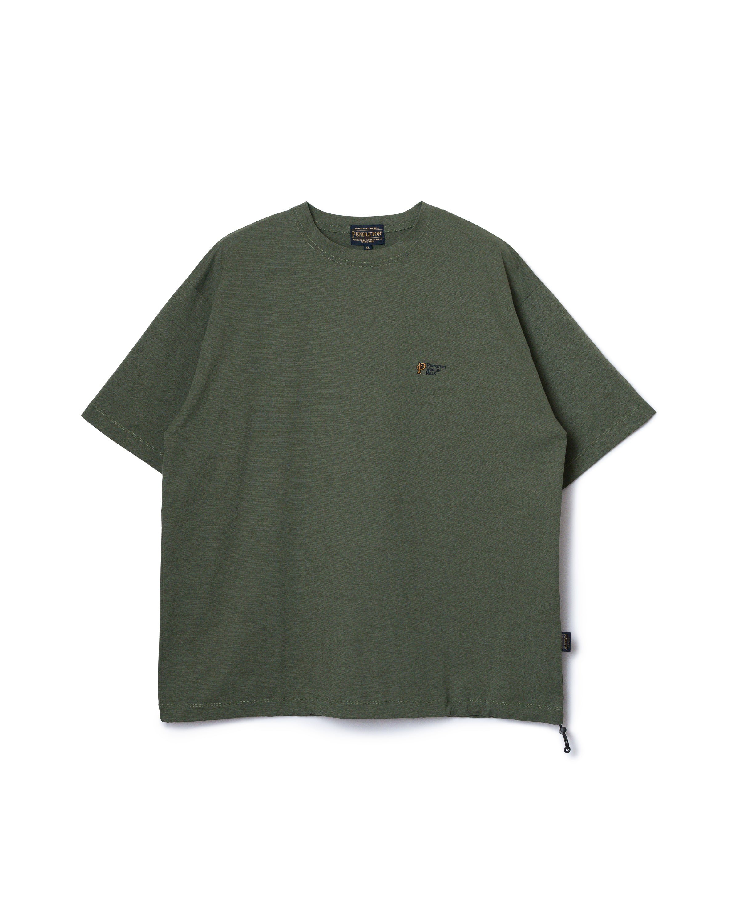 バックプリント・ティ - KHAKI【PONDEROSA】