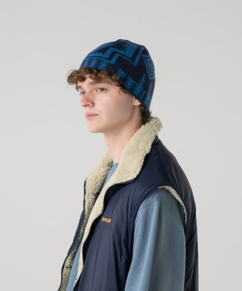 REVERSIBLE KNIT BEANIE