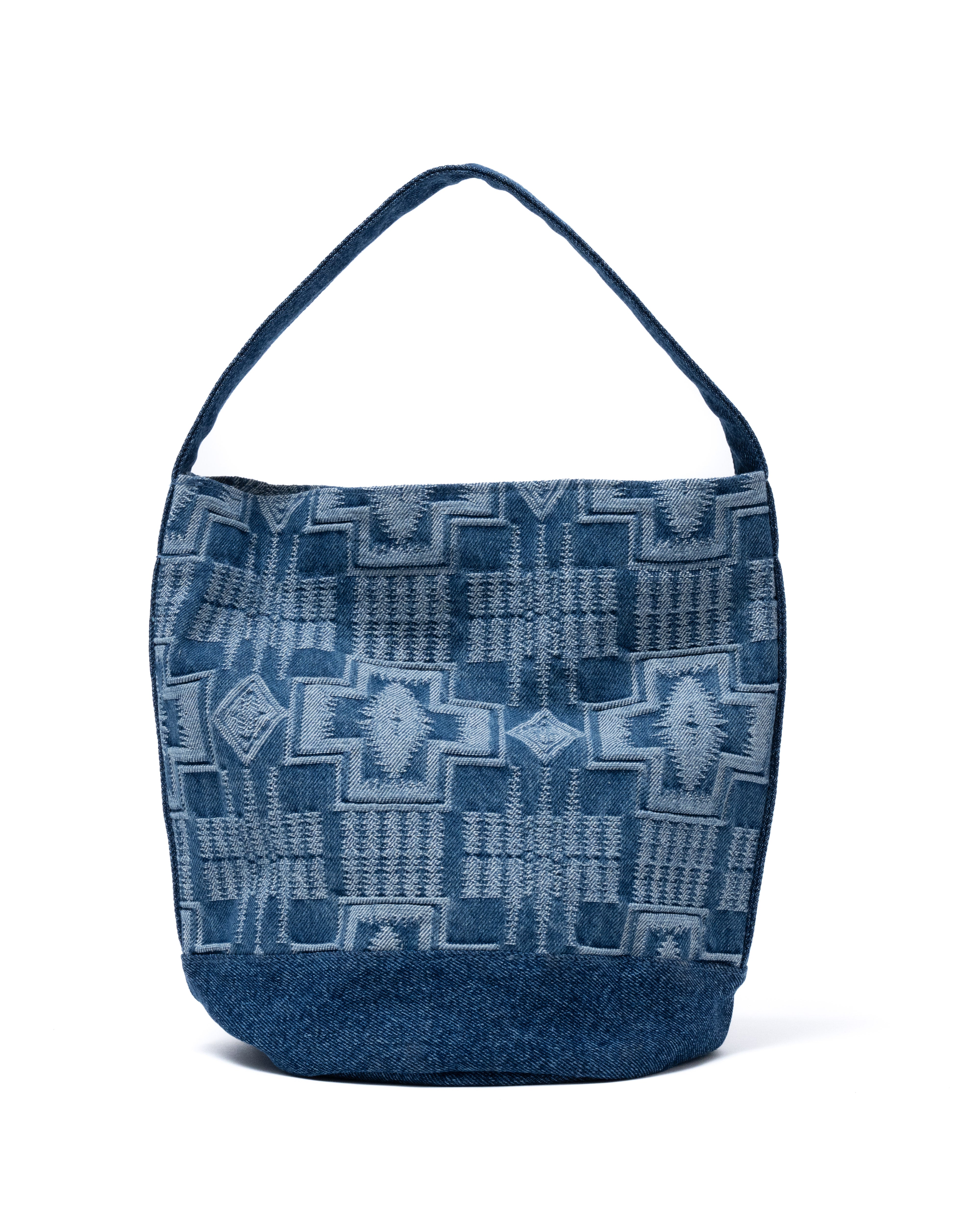 ジャガードデニム・トートバッグ - INDIGO – PENDLETON WOOLEN MILLS