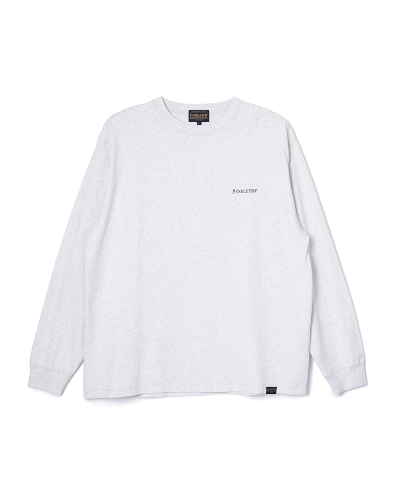 バックプリント・LS ティ